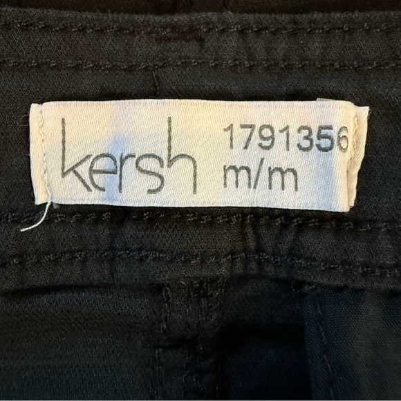 Kersh Woven Utility Skirt with Belt | Black - Picture 8 of 12